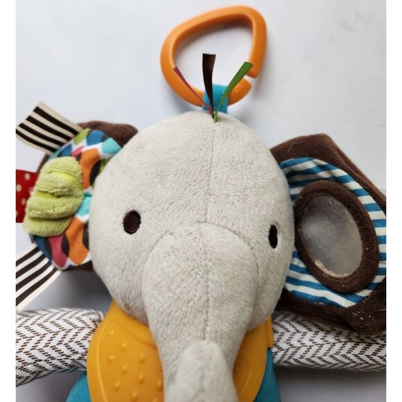 Skip Hop Baby Activity Elephant Toy With Teether & Rings - Picture 2 of 8